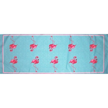 Betsy Drake Betsy Drake RN084 13 x 36 in. Flamingo Table Runner RN084